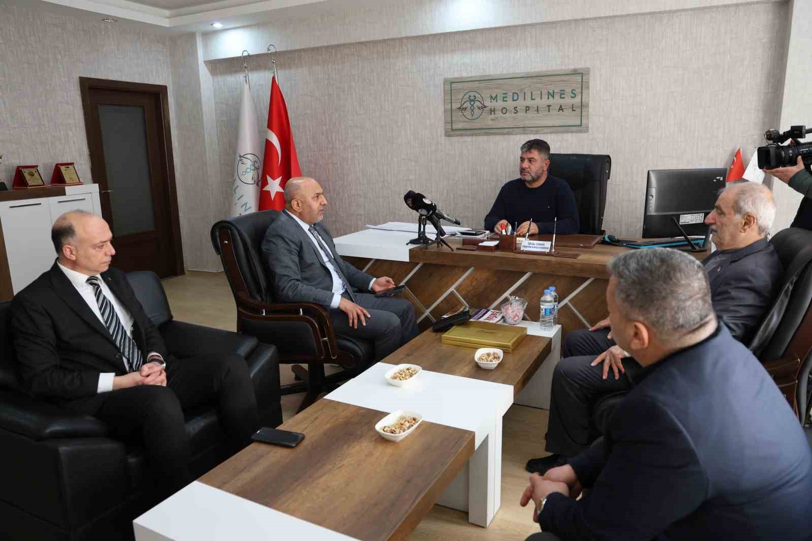 Elazığ Medilines Hospital ile 3 esnaf odası arasında sağlık protokolü
