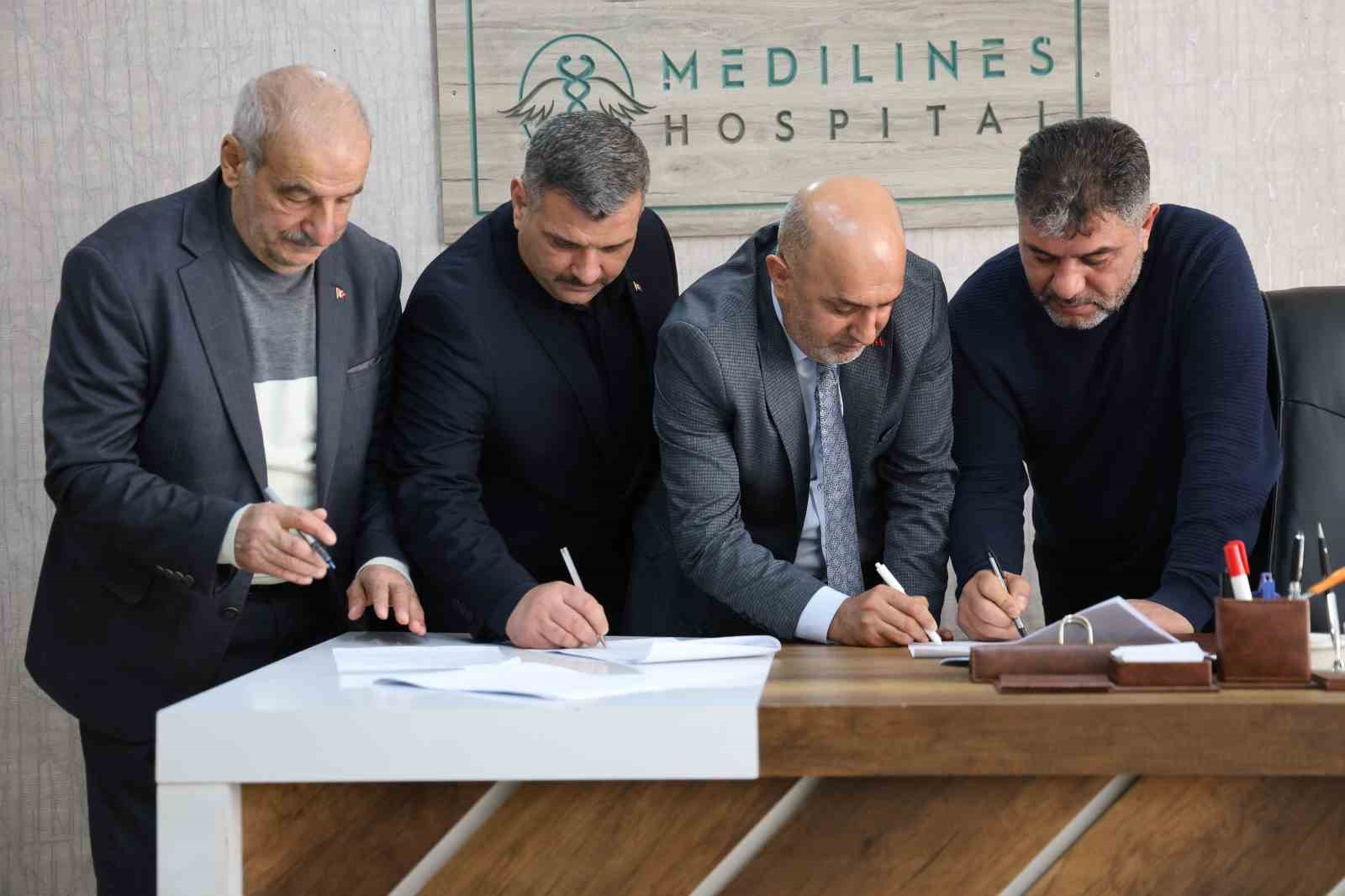 Elazığ Medilines Hospital ile 3 esnaf odası arasında sağlık protokolü
