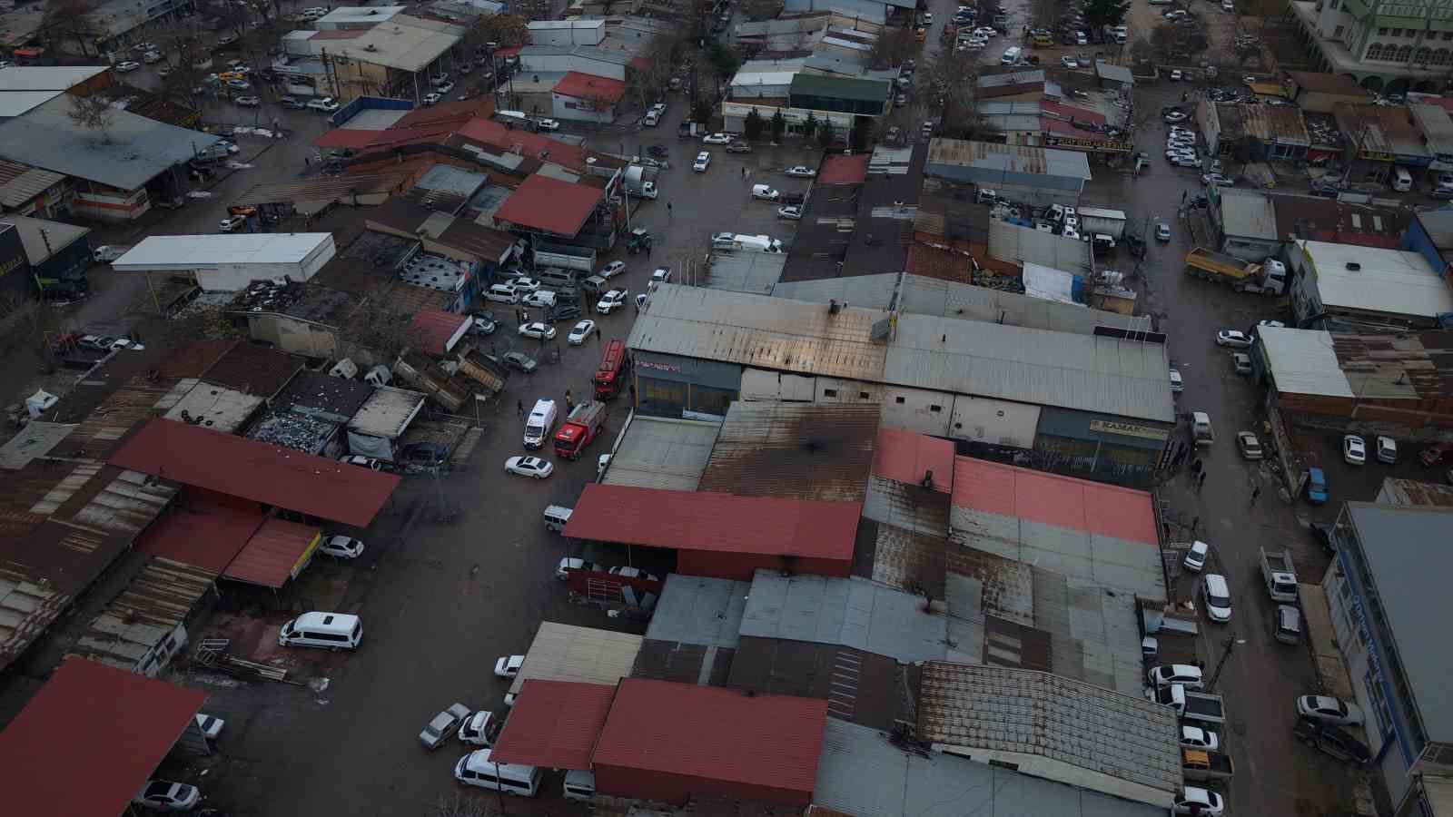 Elazığ Sanayi Sitesi’nde korkutan yangın
