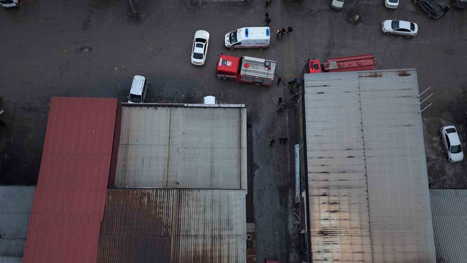 Elazığ Sanayi Sitesi’nde korkutan yangın
