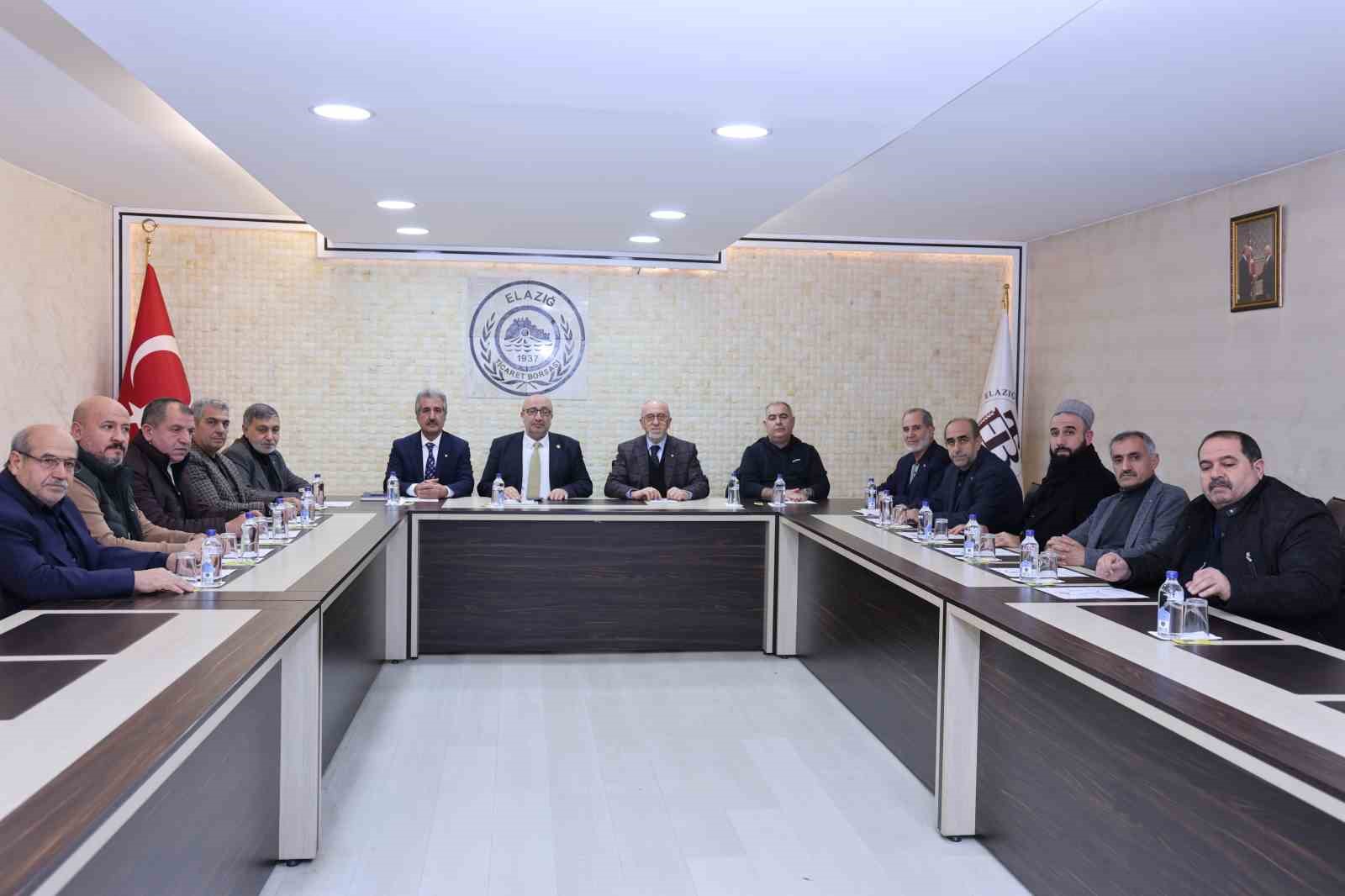 Elazığ Ticaret Borsası 2025’i değerlendirdi, 2026 hedeflerini açıkladı
