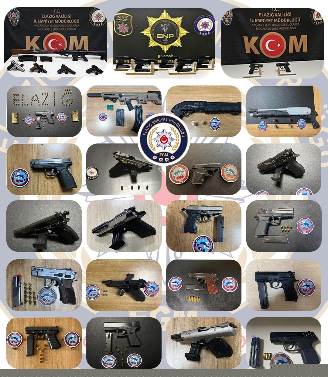 Elazığ’da aranan 124 şüpheli yakalandı
