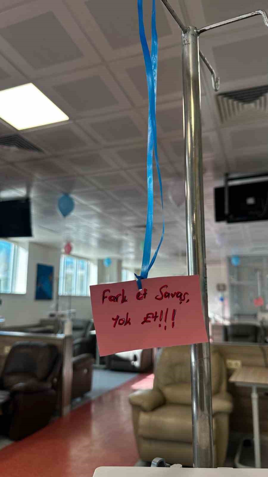 Elazığ’da kanser hastalarına moral verildi
