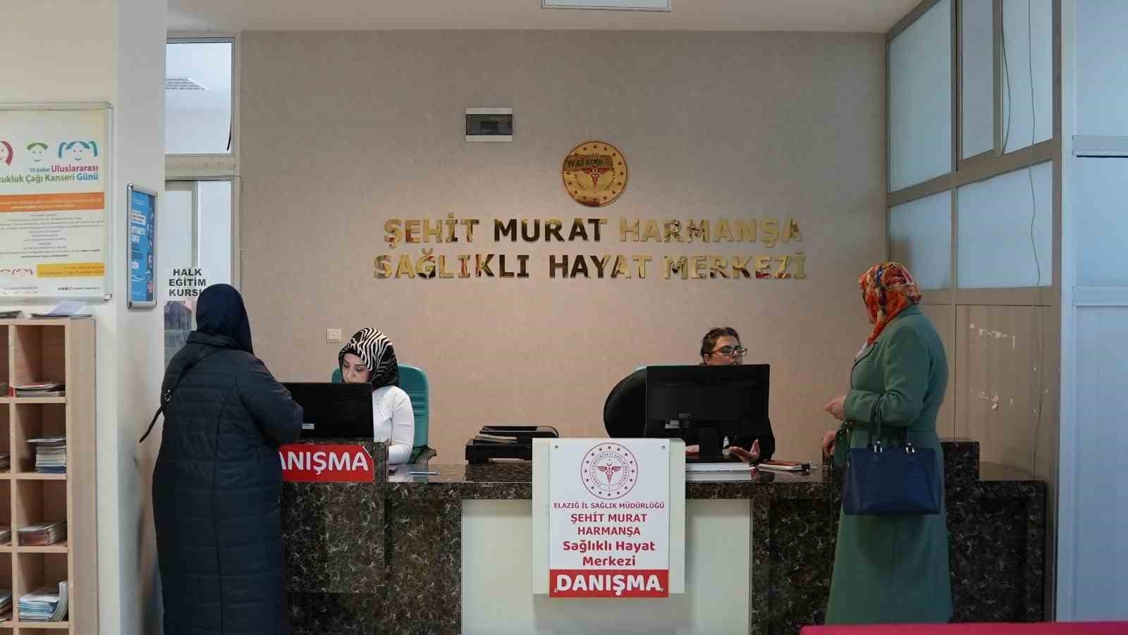 Elazığ’da kanser taraması yapıldı
