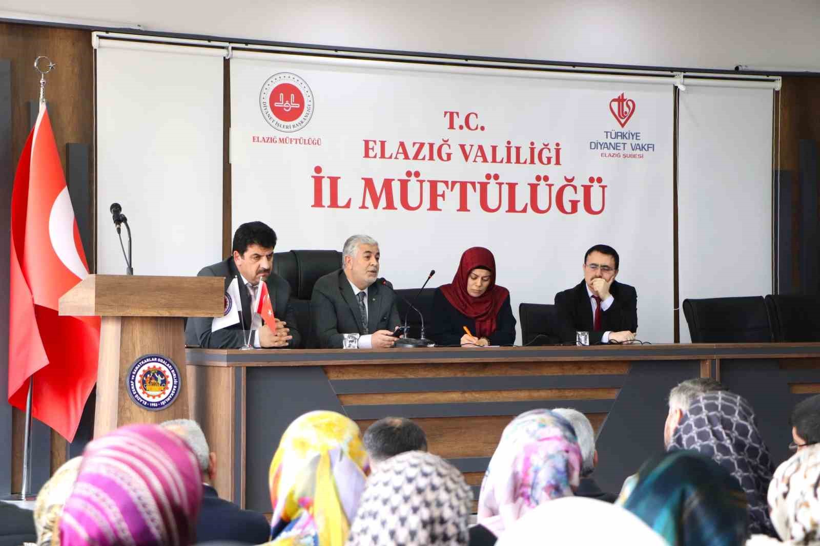 Elazığ’da Kur’an kurslarının durumu değerlendirildi
