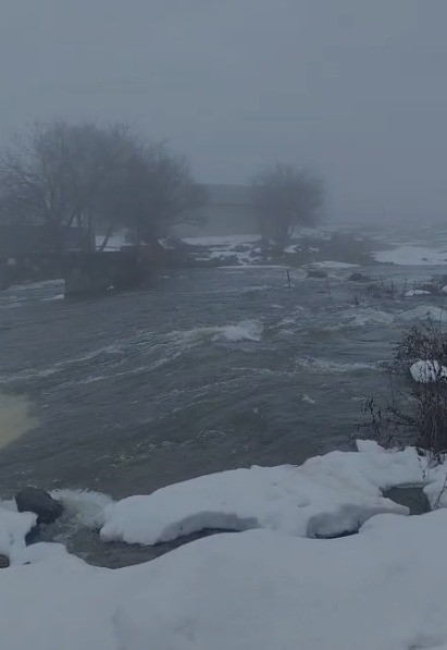 Elazığ’da sağanak yağış sonrası dereler coştu
