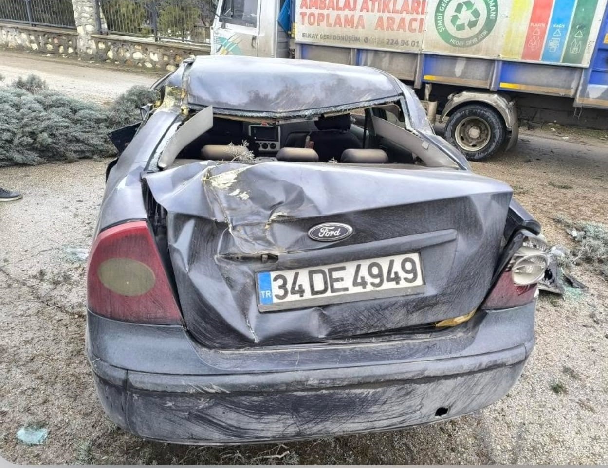 Elazığ’da trafik kazası: 1 yaralı
