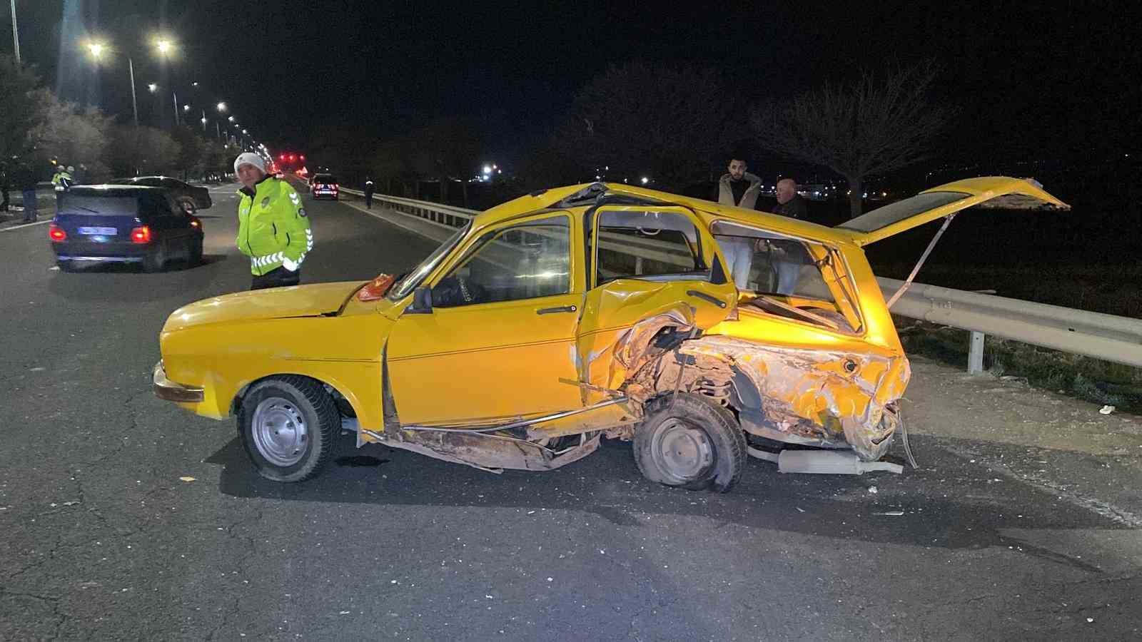 Elazığ’da trafik kazası: 1 yaralı
