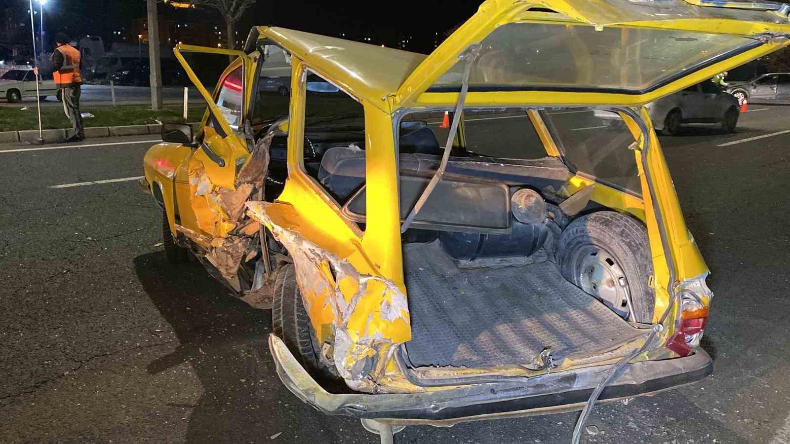 Elazığ’da trafik kazası: 1 yaralı
