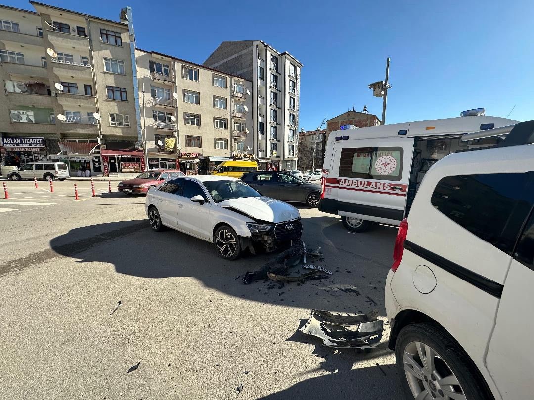 Elazığ’da trafik kazası: 1 yaralı
