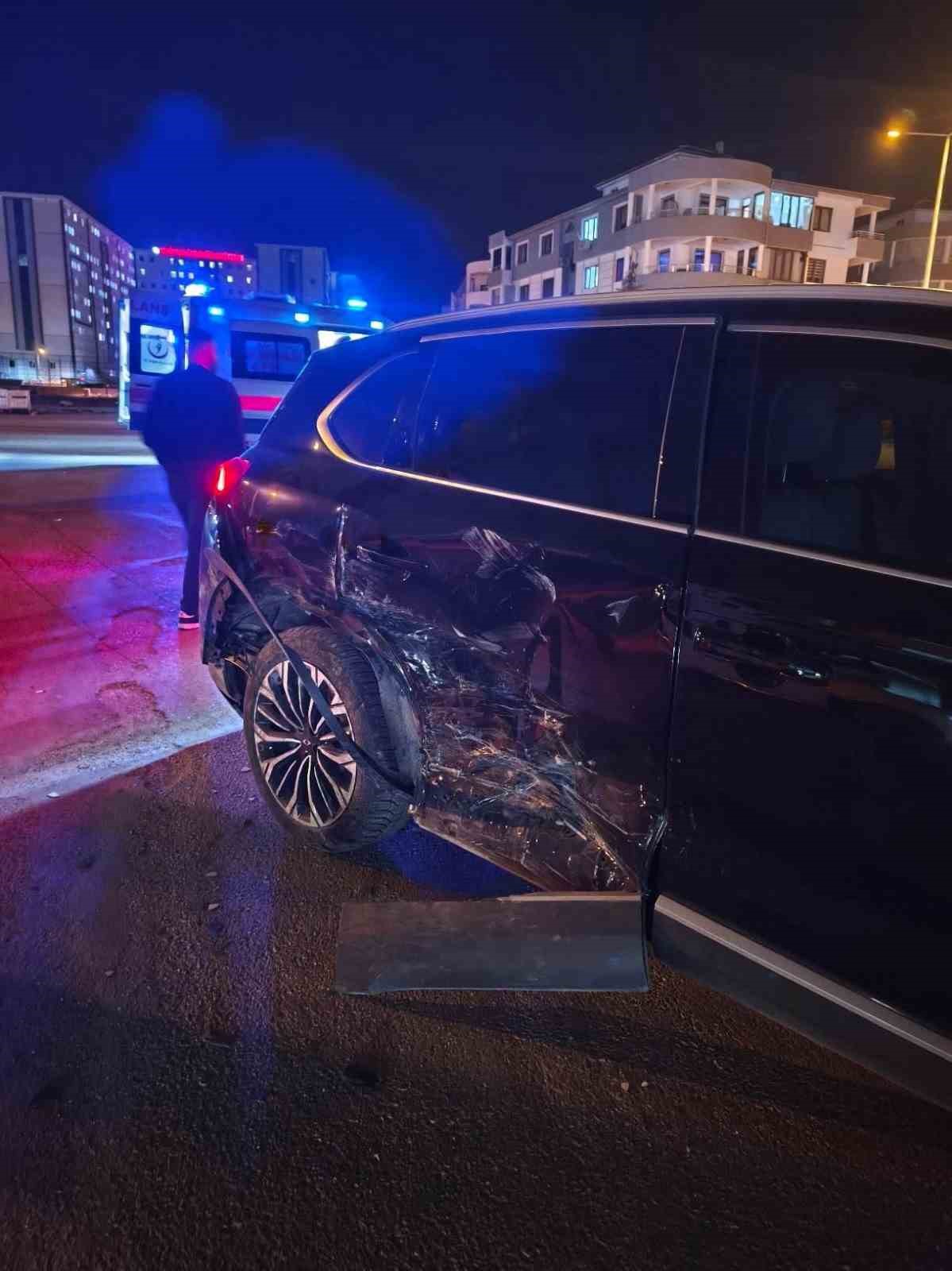 Elazığ’da trafik kazası: 2 yaralı
