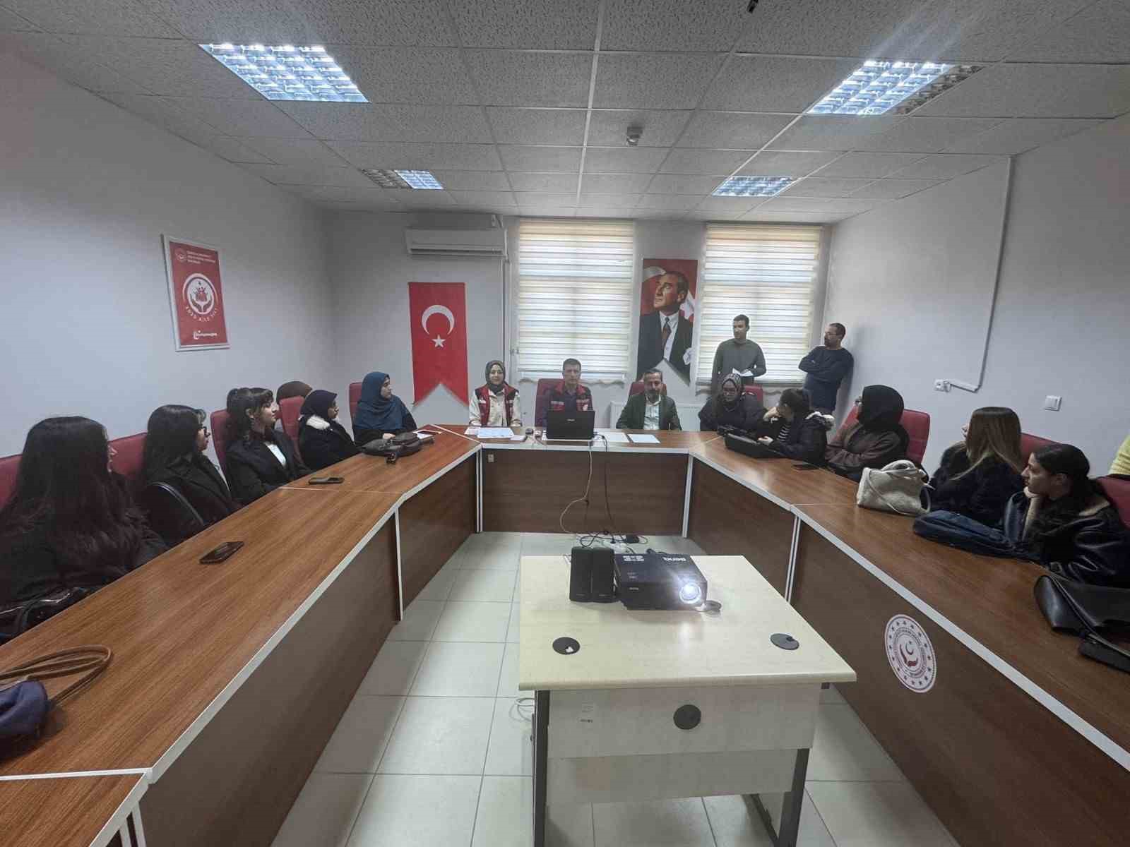 Elazığ’da  üniversite öğrencilerine hizmet modelleri tanıtımı
