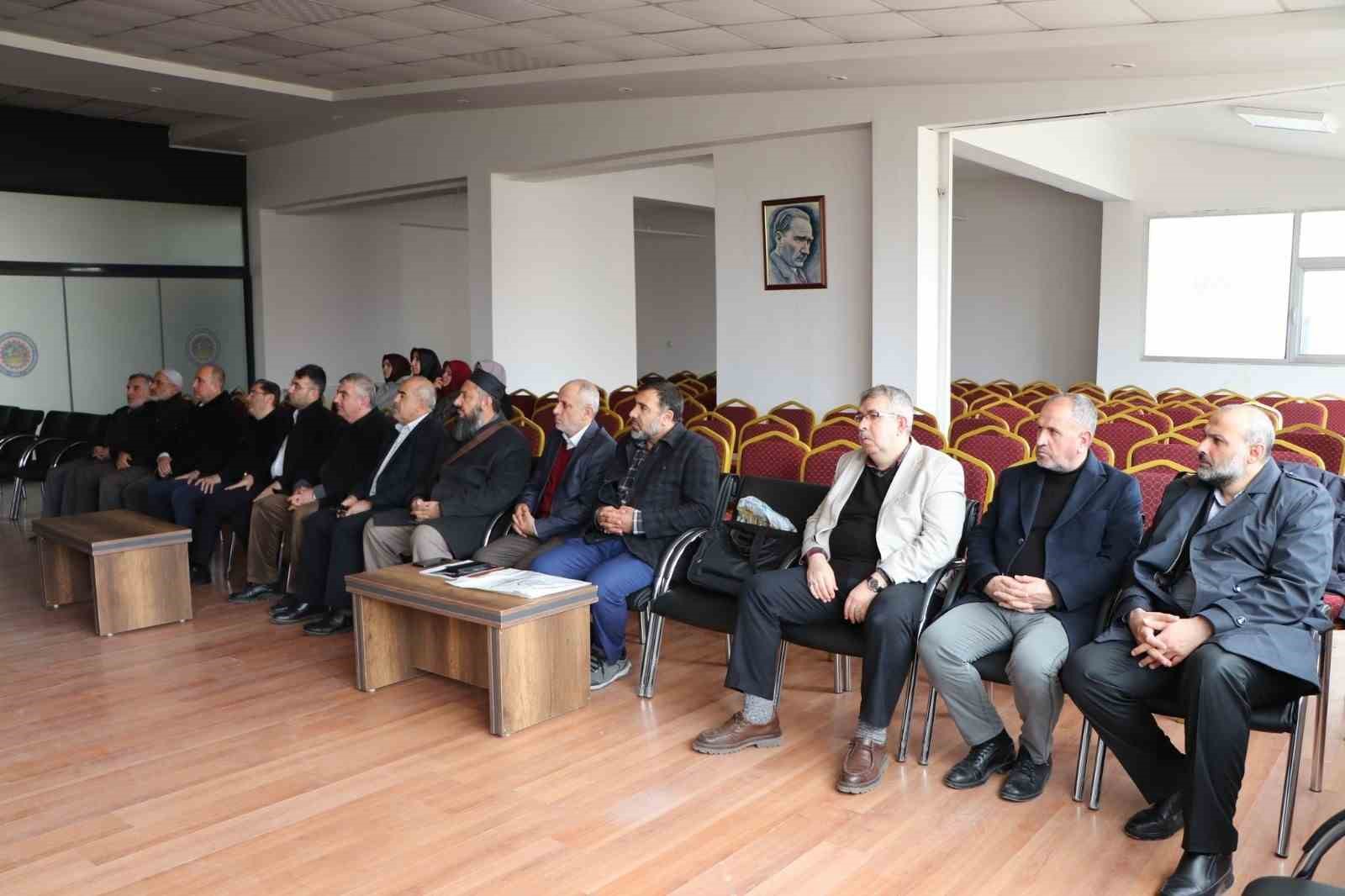 Elazığ’da vaizlik hizmetleri ve sahada yürütülen çalışmalar görüşüldü
