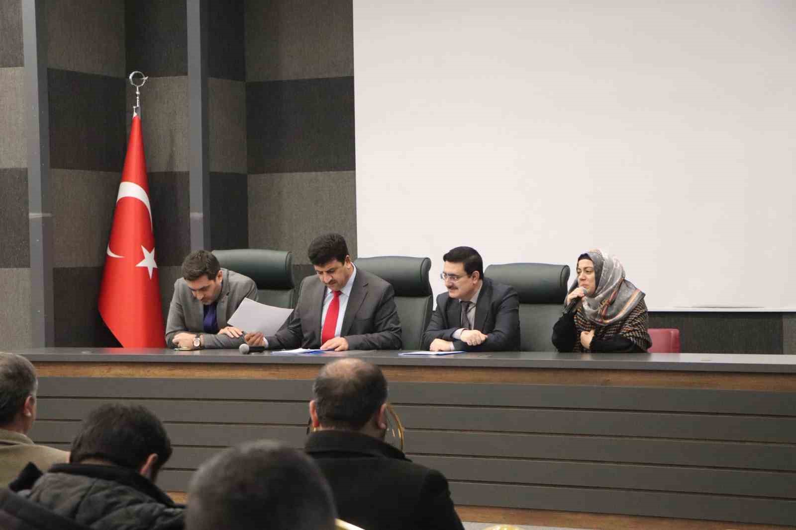 Elazığ’daki mutat toplantısında Ramazan ayı ele alındı
