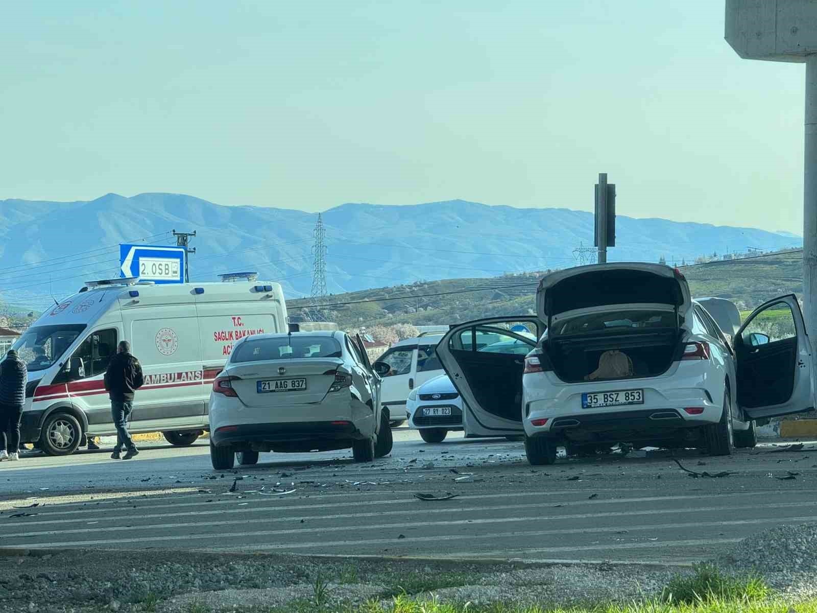 Elazığ’daki trafik kazası: 6 yaralı
