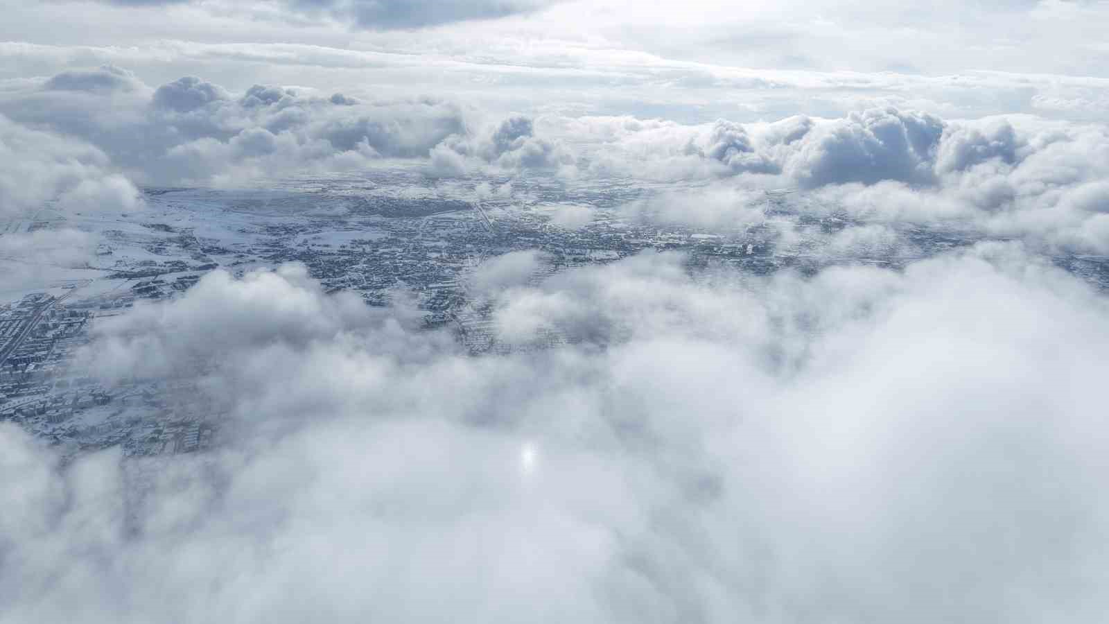 Elazığ’dan İzlanda ve Norveç’i hatırlatan kış manzaraları
