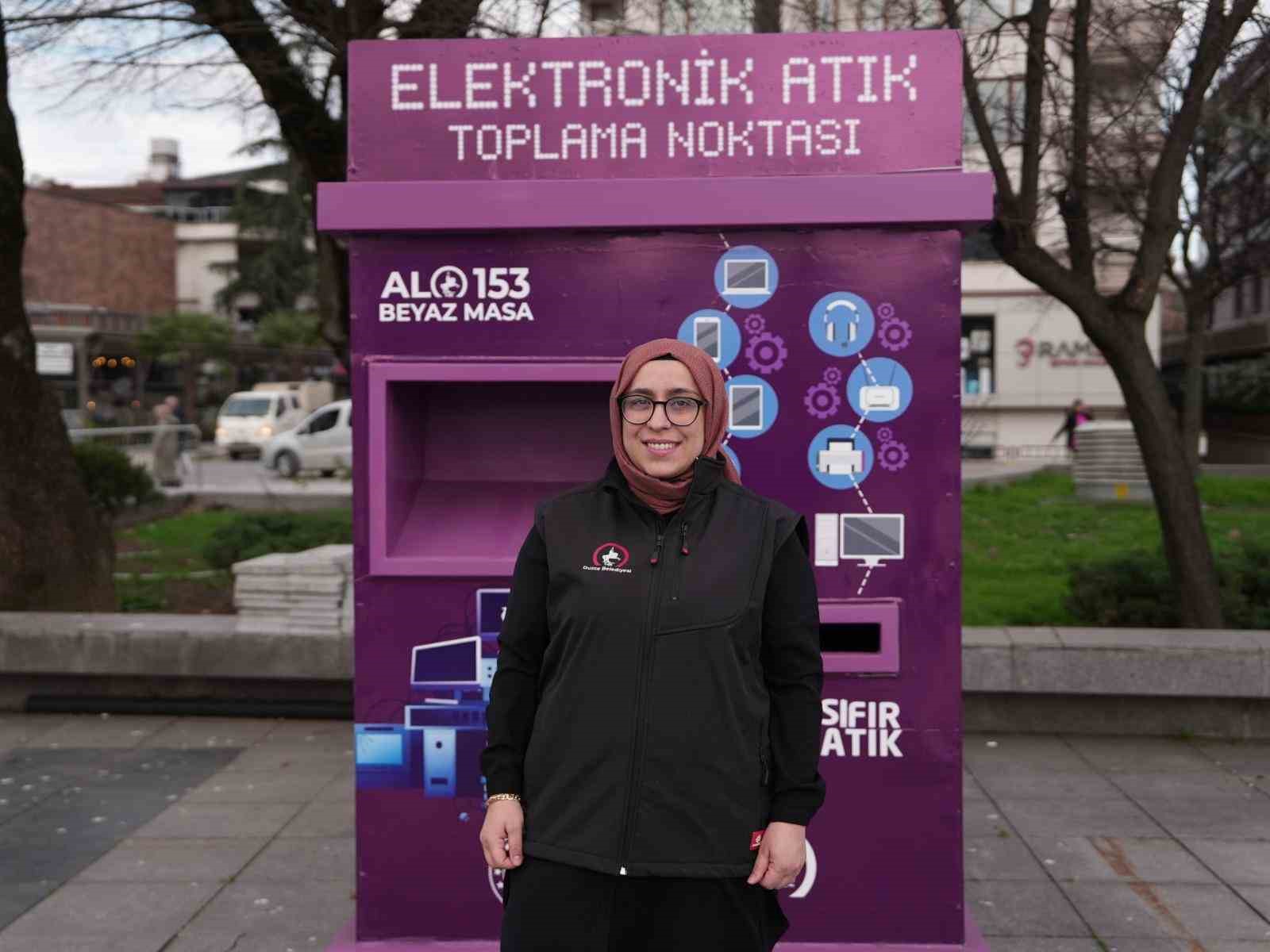Elektronik atıklar çöpe değil, atık kumbarasına
