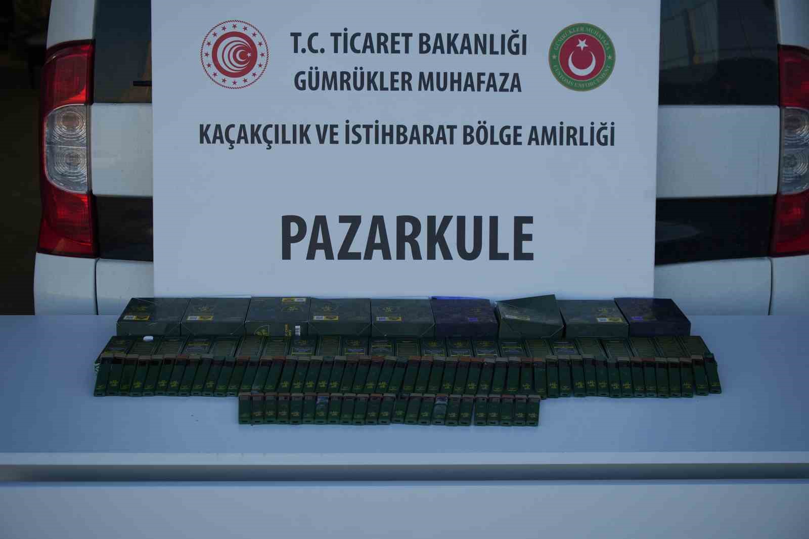 Elektronik sigaraya esrar gizlediler
