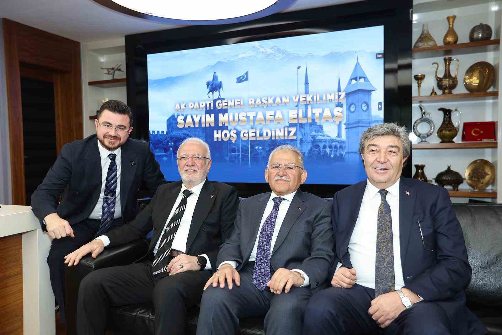 Elitaş’tan Başkan Büyükkılıç’a ziyaret
