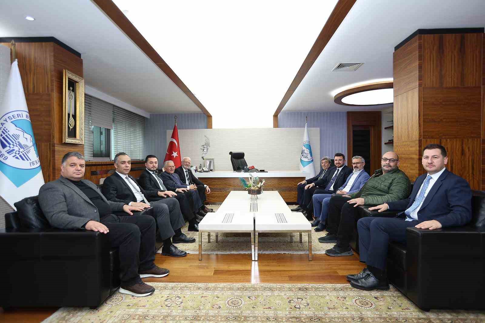 Elitaş’tan Başkan Büyükkılıç’a ziyaret
