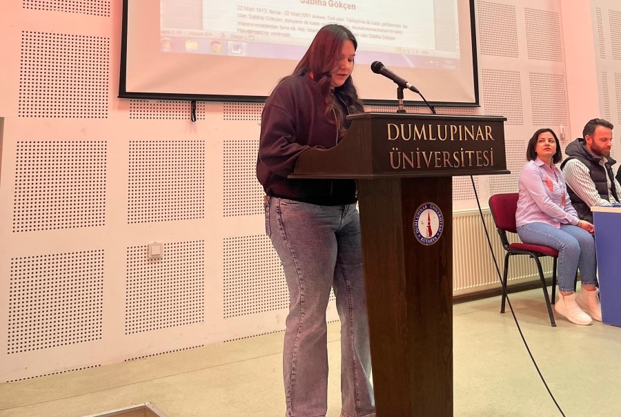 Emet MYO’da "Kadına Yönelik Farkındalık" başlıklı seminer düzenlendi
