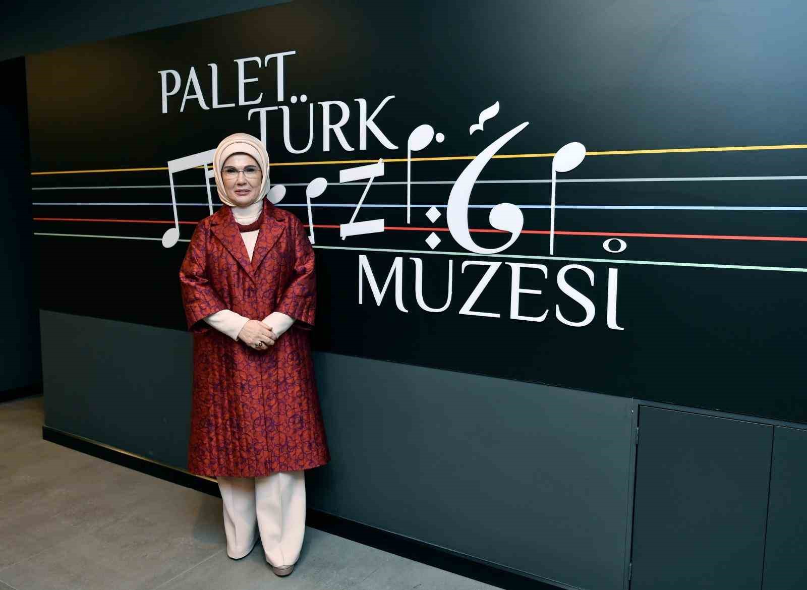 Emine Erdoğan: "Türk müziğini oluşturan tüm dalları varlığımızın ayrılmaz bir parçası olarak görmek zorundayız"
