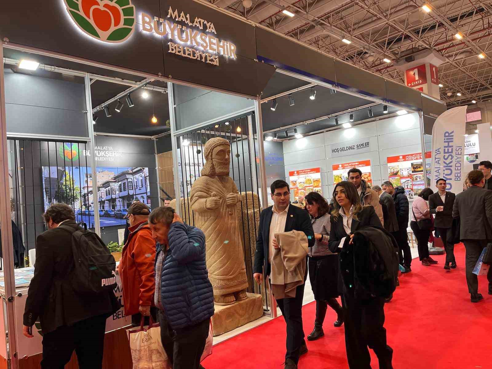 EMITT’te Malatya standına yoğun ilgi
