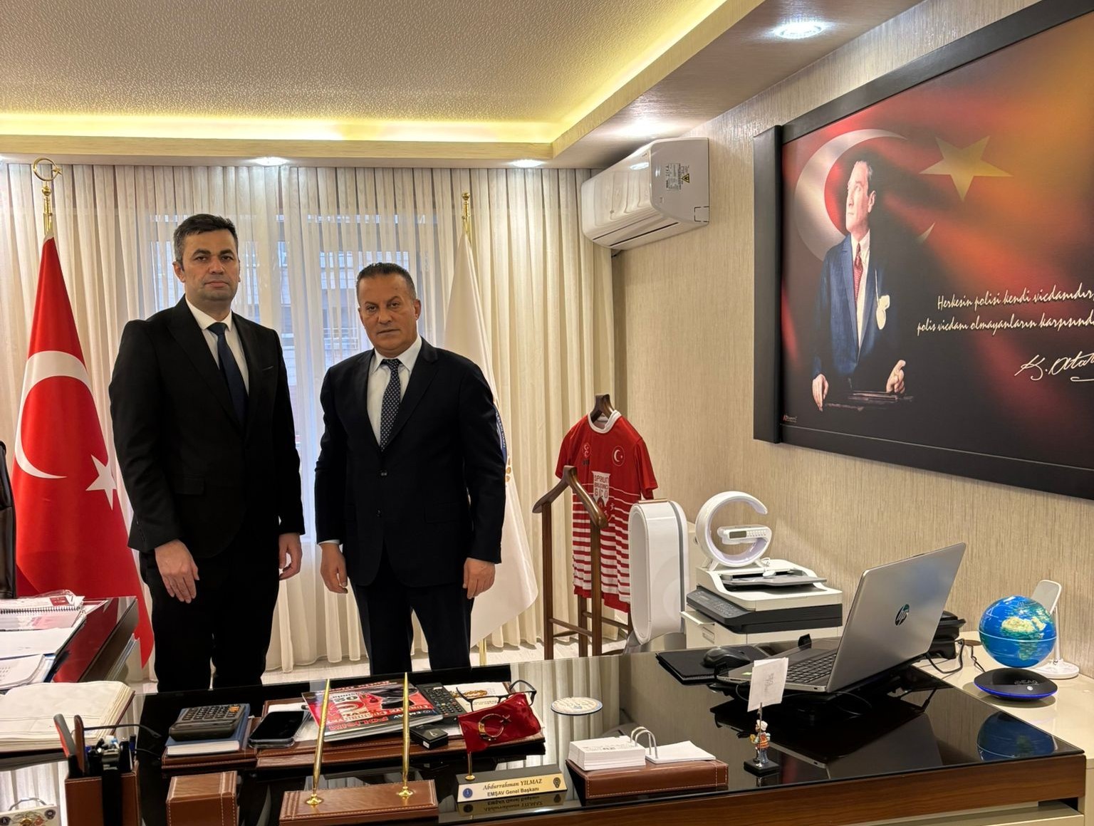 EMŞAV Malatya İl Başkanlığı’nda görev değişimi
