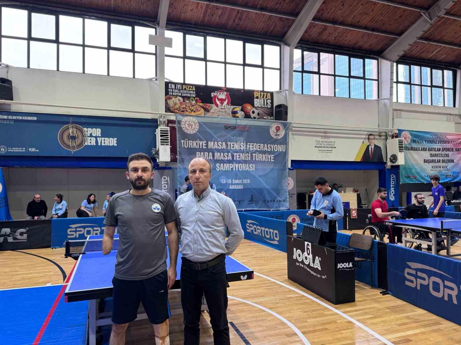 Engelleri aştı, Türkiye 5’incisi  oldu
