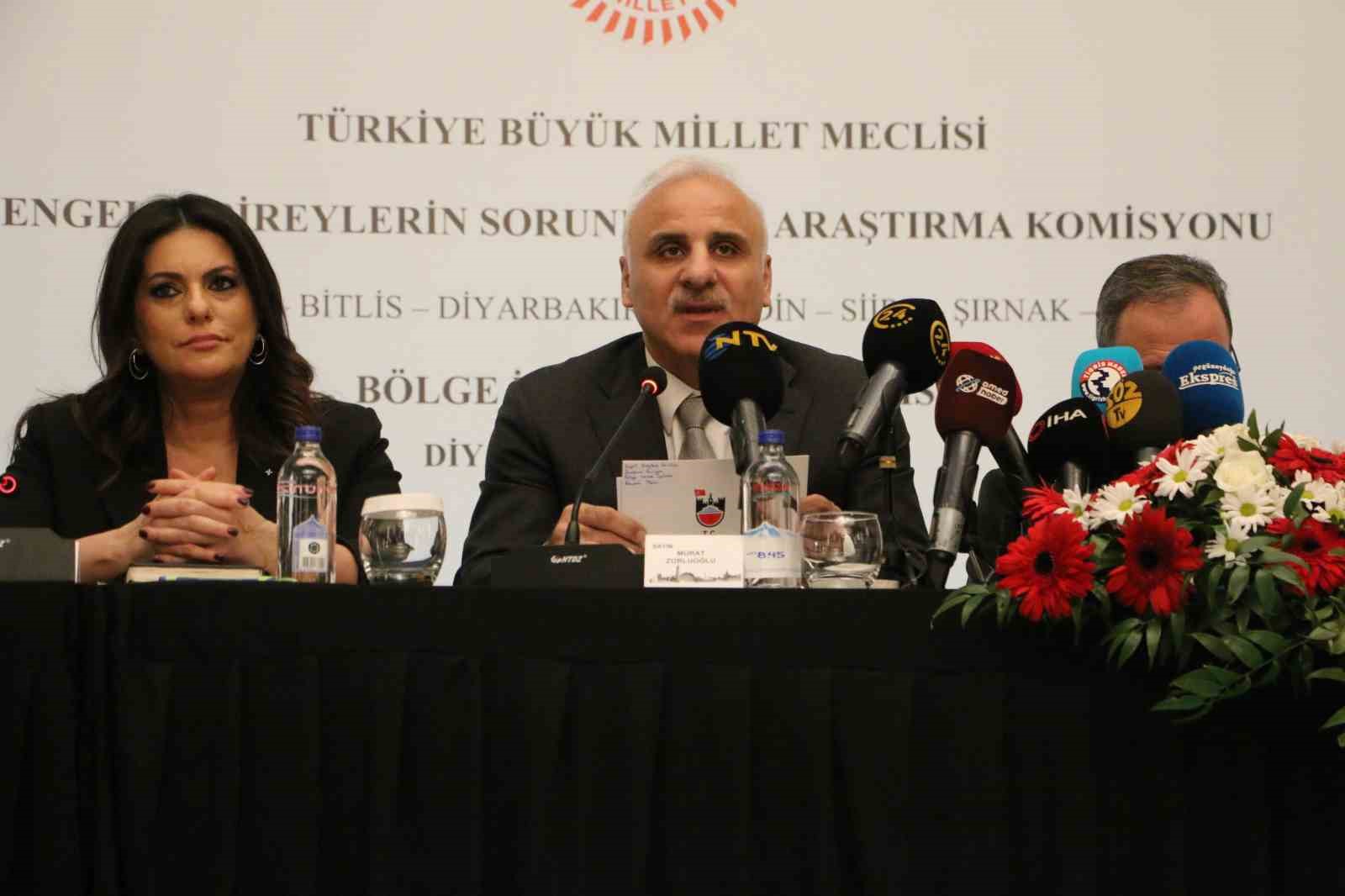 Engelli Bireylerin Sorunlarını Araştırma Komisyonu Başkanı Kasapoğlu: "Bugüne kadar paydaşlarımızdan komisyonumuza ulaşan rapor, görüş, bilgi notu ve sunum sayısı bin 300’ü buldu"
