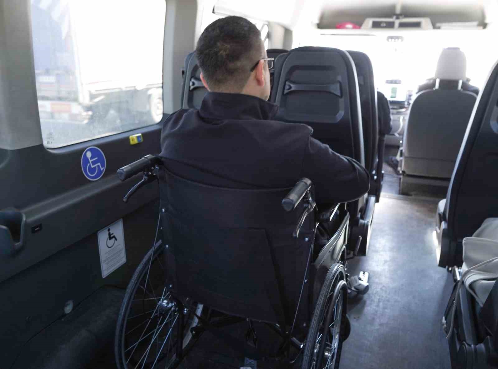 "Engelsiz Melikgazi" aracı Ramazan ayında da hizmete devam ediyor
