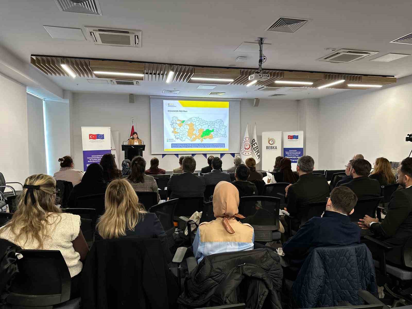 ENHANCER PRO ortak kullanım tesisleri hibe programı Bursa’da tanıtıldı
