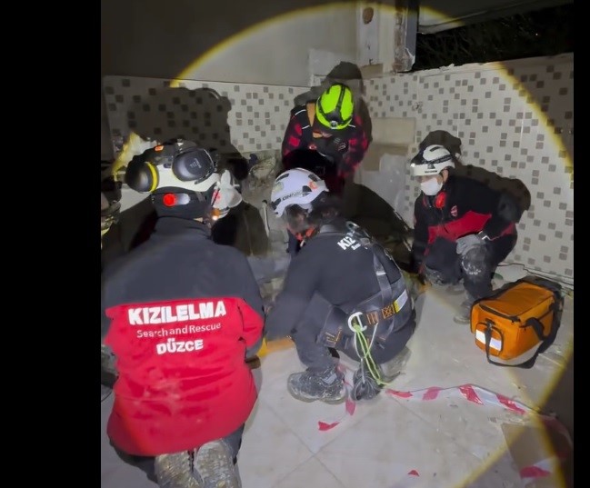 Enkaz senaryolu akreditasyon tatbikatı gerçekleştirildi
