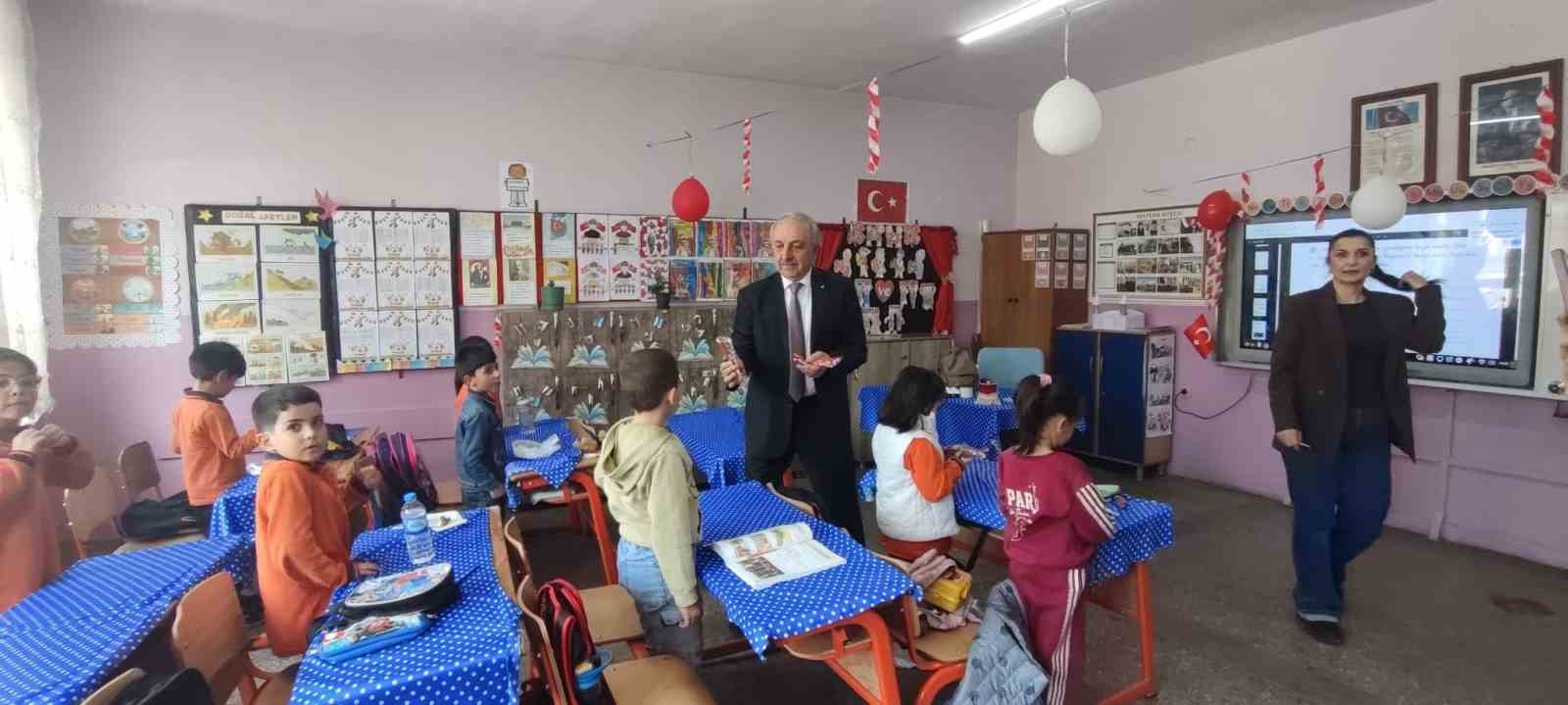 ER-VAK 23 Nisan Ulusal Egemenlik ve Çocuk Bayramı’nda okullardaydı
