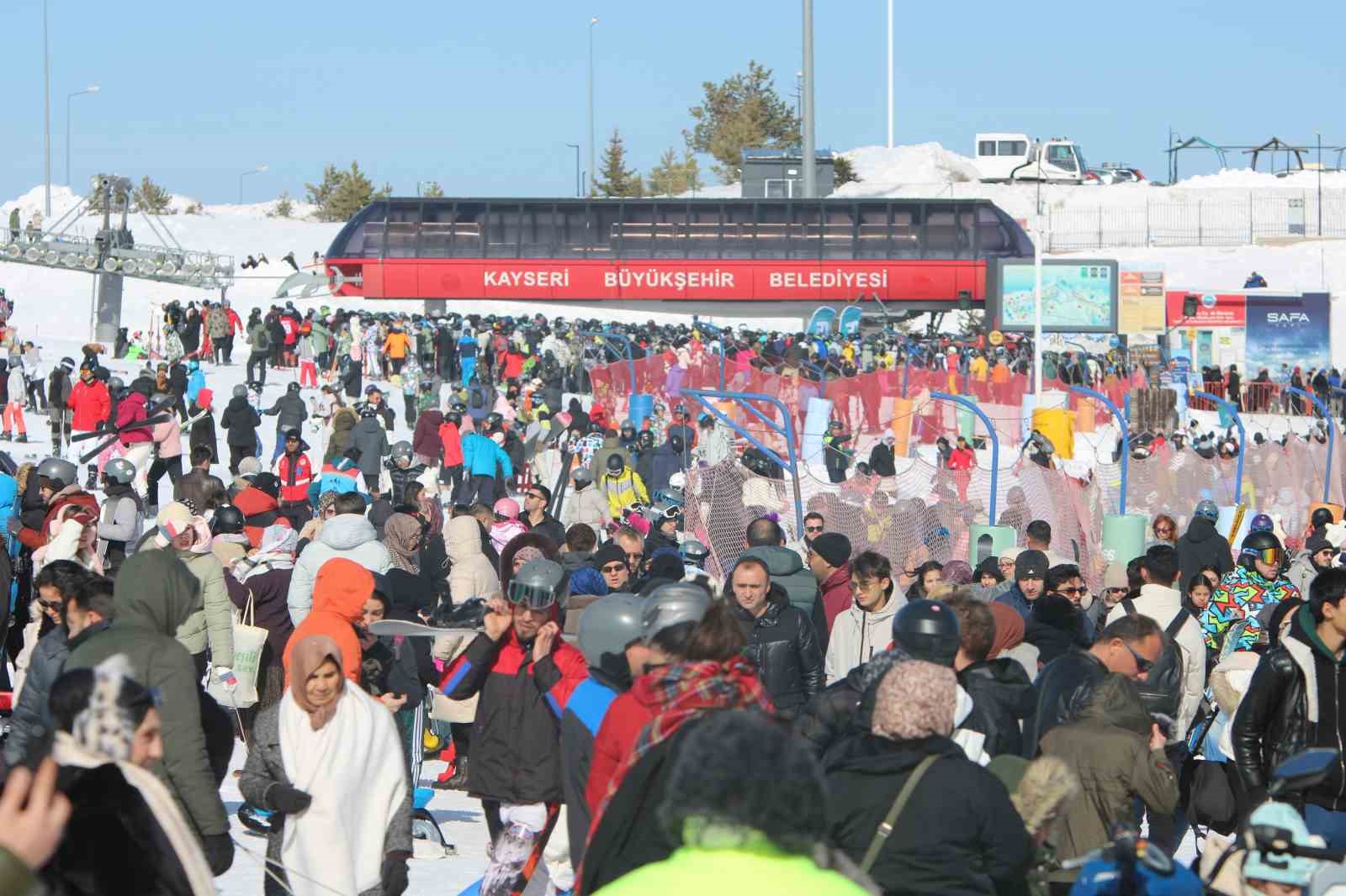 Erciyes’e sömestir bereketi: 1.4 milyon turist ziyaret etti
