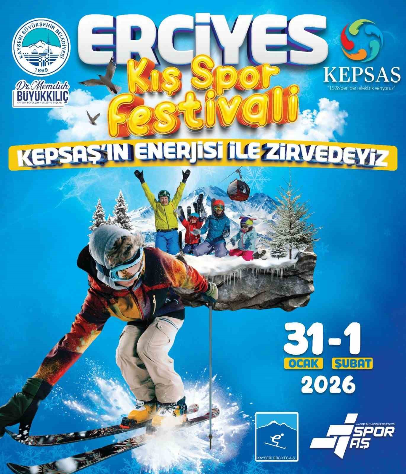 Erciyes’te Kış Spor Festivali heyecanı
Erciyes’te Kış Spor Festivali heyecanı