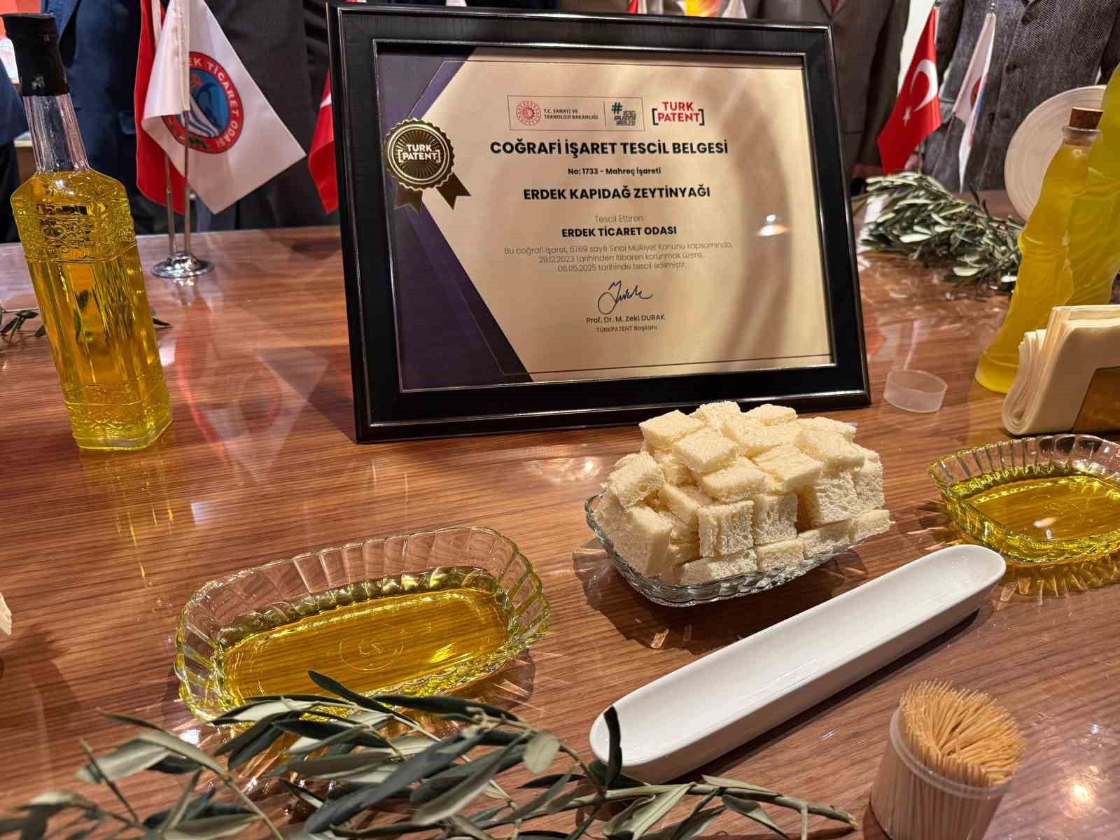 Erdek Kapıdağ Zeytinyağı’ndan markalaşmada önemli adım
