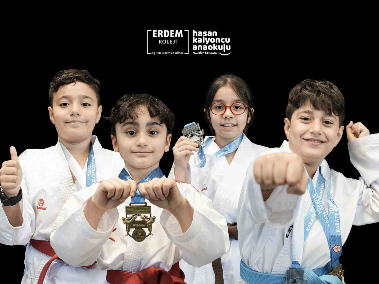 Erdem Koleji’nden Türkiye Karate Ligi’nde güçlü mesaj
