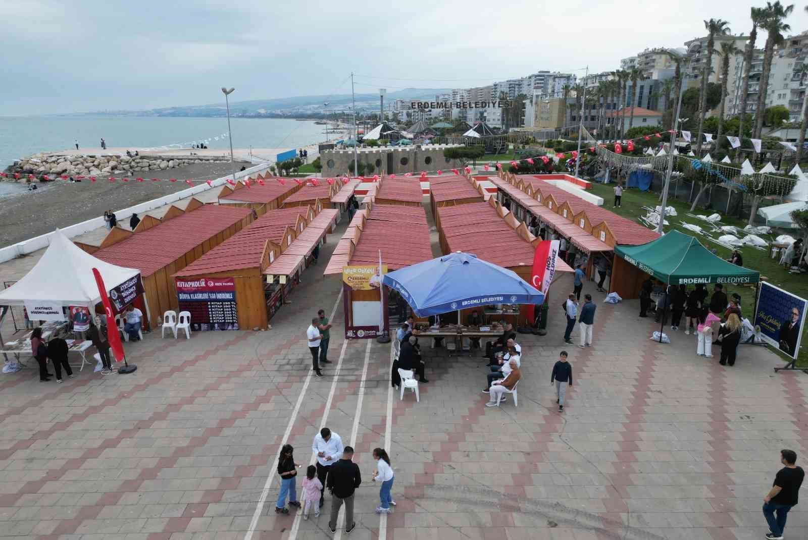 Erdemli’de 4. Kitap ve Edebiyat Günleri yoğun ilgiyle tamamlandı
