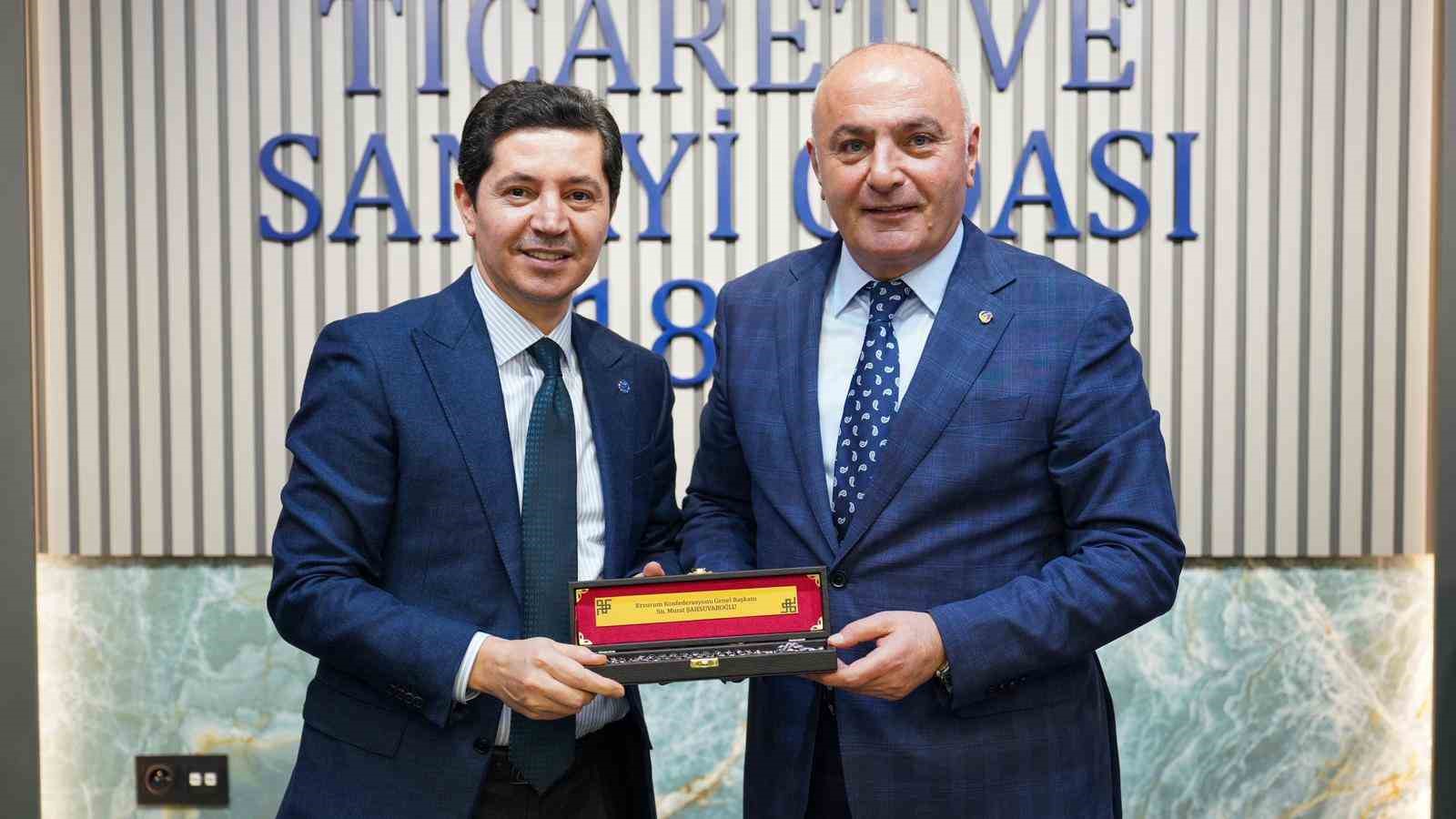 ERKON heyeti ETSO’da
