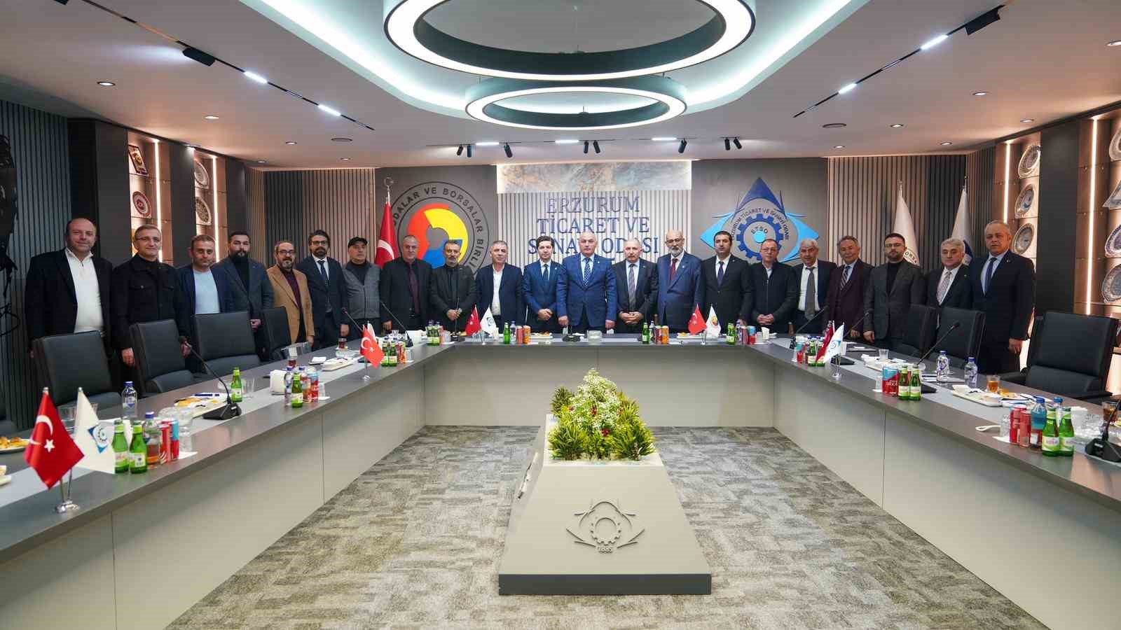 ERKON heyeti ETSO’da
