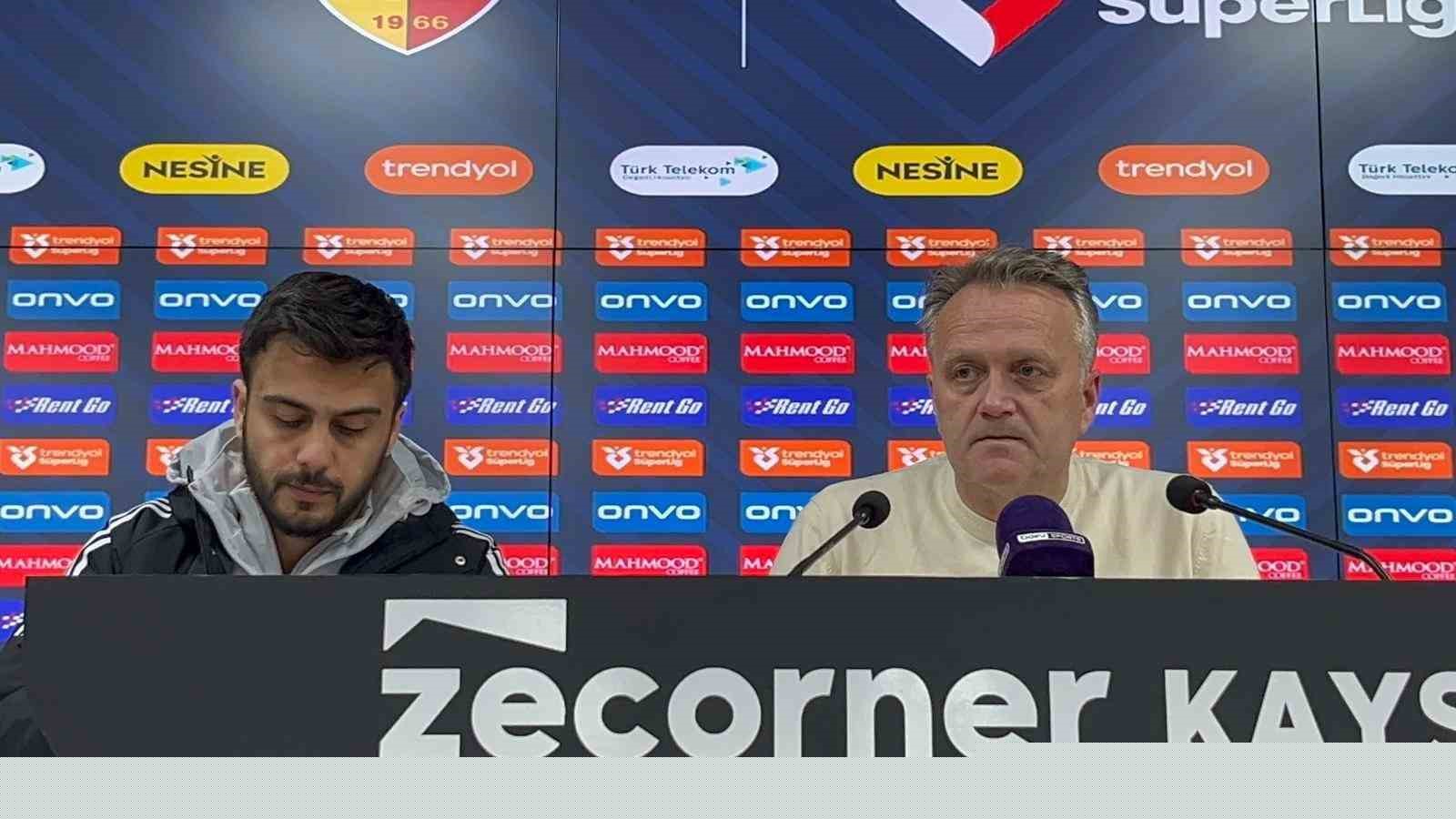 Erling Moe: "Hakem kararları noktasında şanslı olan taraf değildik"
