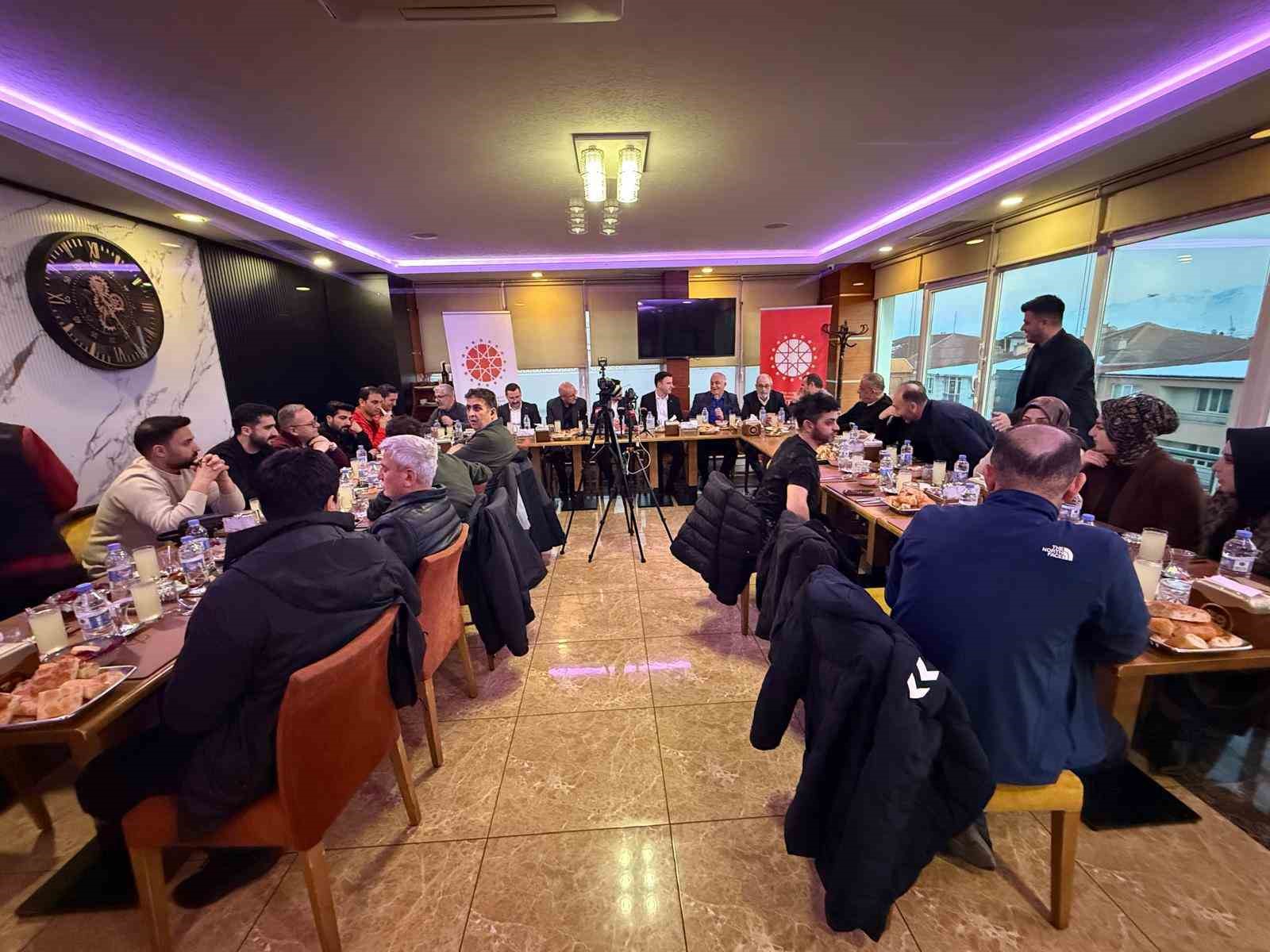 Erzincan basını İletişim Başkanlığı’nın iftar programında buluştu
