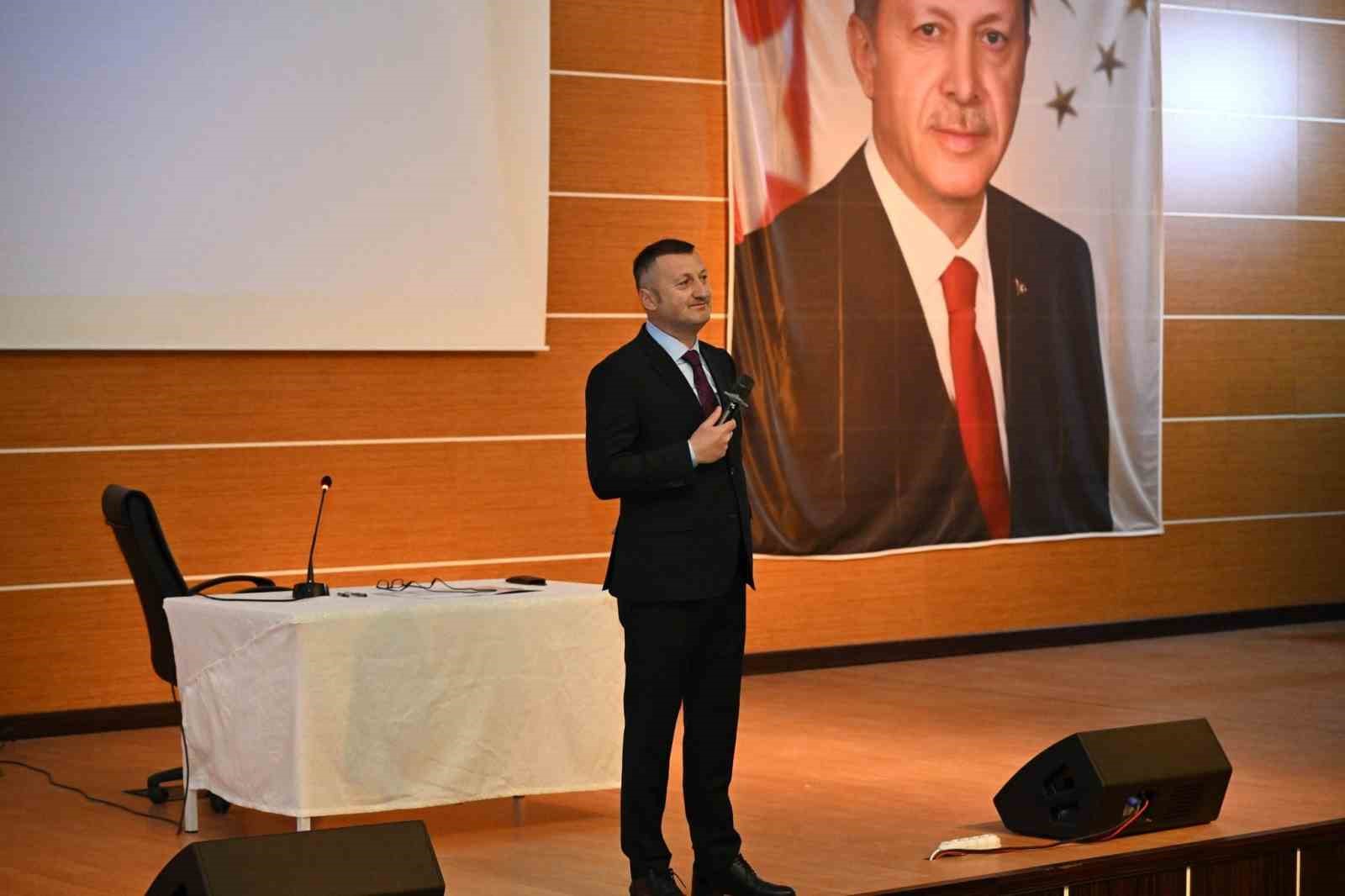 Erzincan Emniyet Müdürlüğü’nde bayram öncesi toplantı
