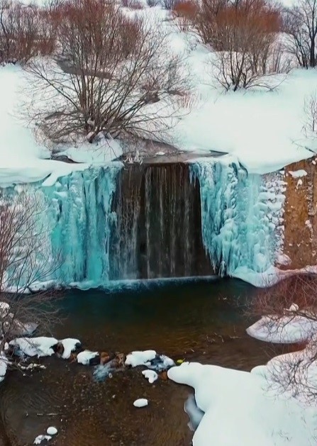 Erzincan’da derelerin buzu çözülüyor, don ve çığ uyarısı yapıldı
