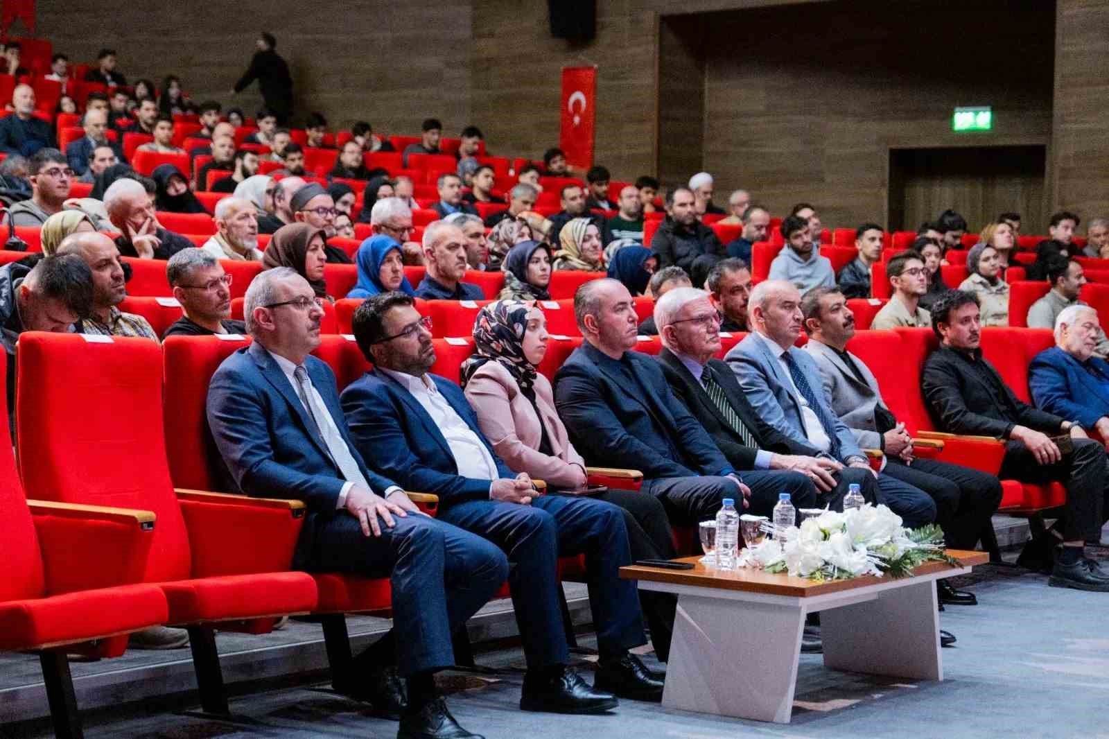 Erzincan’da din, felsefe ve bilim üzerine konferans
