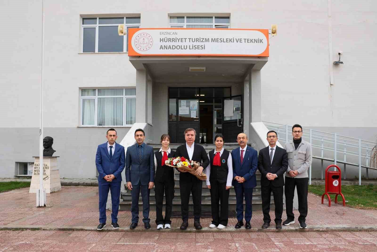 Erzincan’da eğitim ve dayanışma vurgusu
