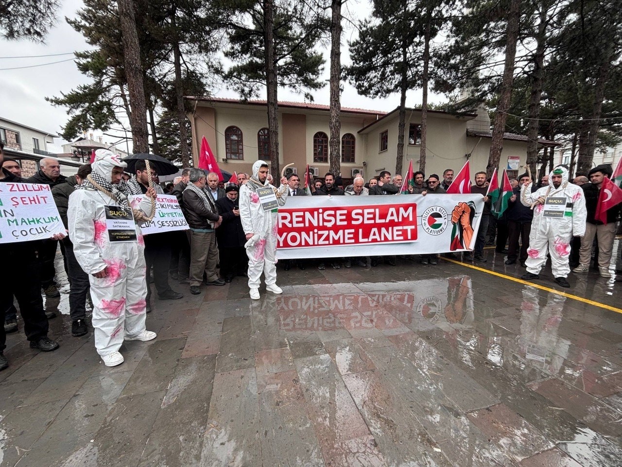 Erzincan’da Filistin için tek yürek çağrısı

