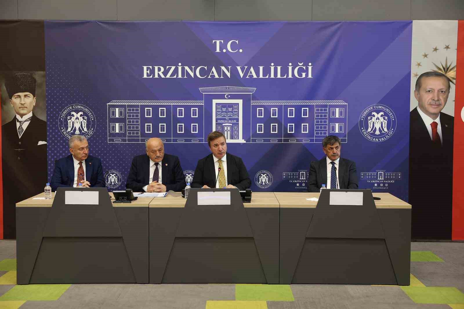 Erzincan’da İl Koordinasyon Kurulu Toplantısı gerçekleştirildi
