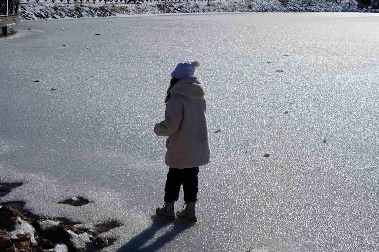 Erzincan’da kış sert yüzünü gösterdi: Doğa buzla kaplandı
Erzincan’da kış sert yüzünü gösterdi: Doğa buzla kaplandı